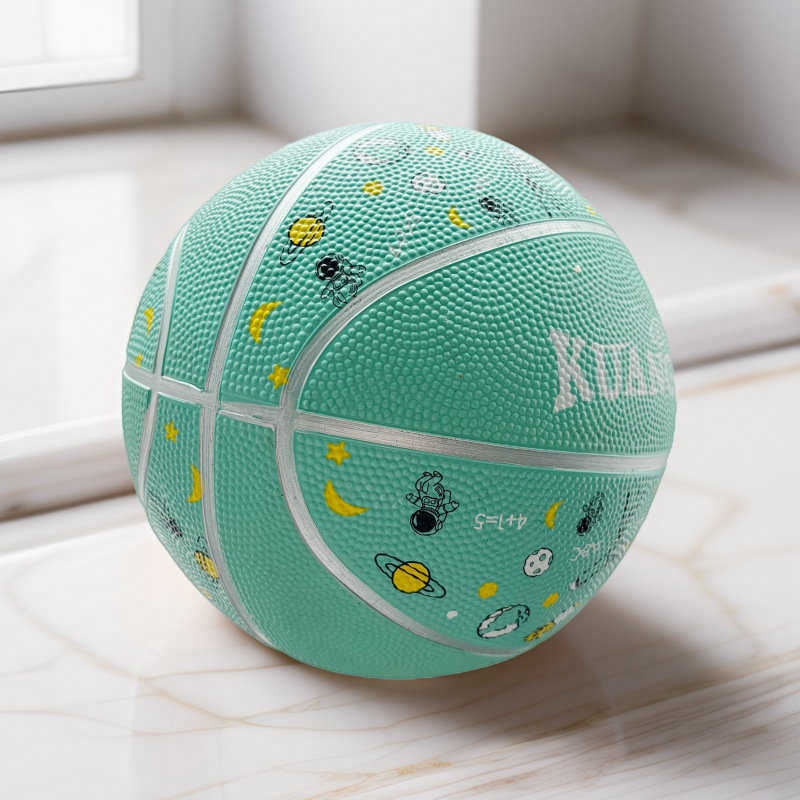 Koszykówka ze skóry naturalnej trwała piłka do sportu w hali i na zewnątrz_voghion.com