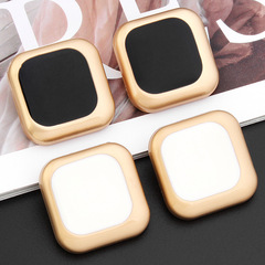 金屬扣子方形高檔羊絨大衣開衫紐扣風衣外套女士金色復古裝飾扣