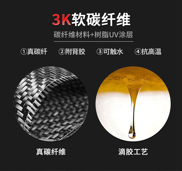 Suitable for 05-12 BMW old 3 Series E90, piano black light eyebrow decorative sticker, interior modification accessories