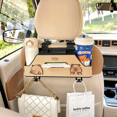 Car storage bag/box | Phone Holder, Water Cup Holder