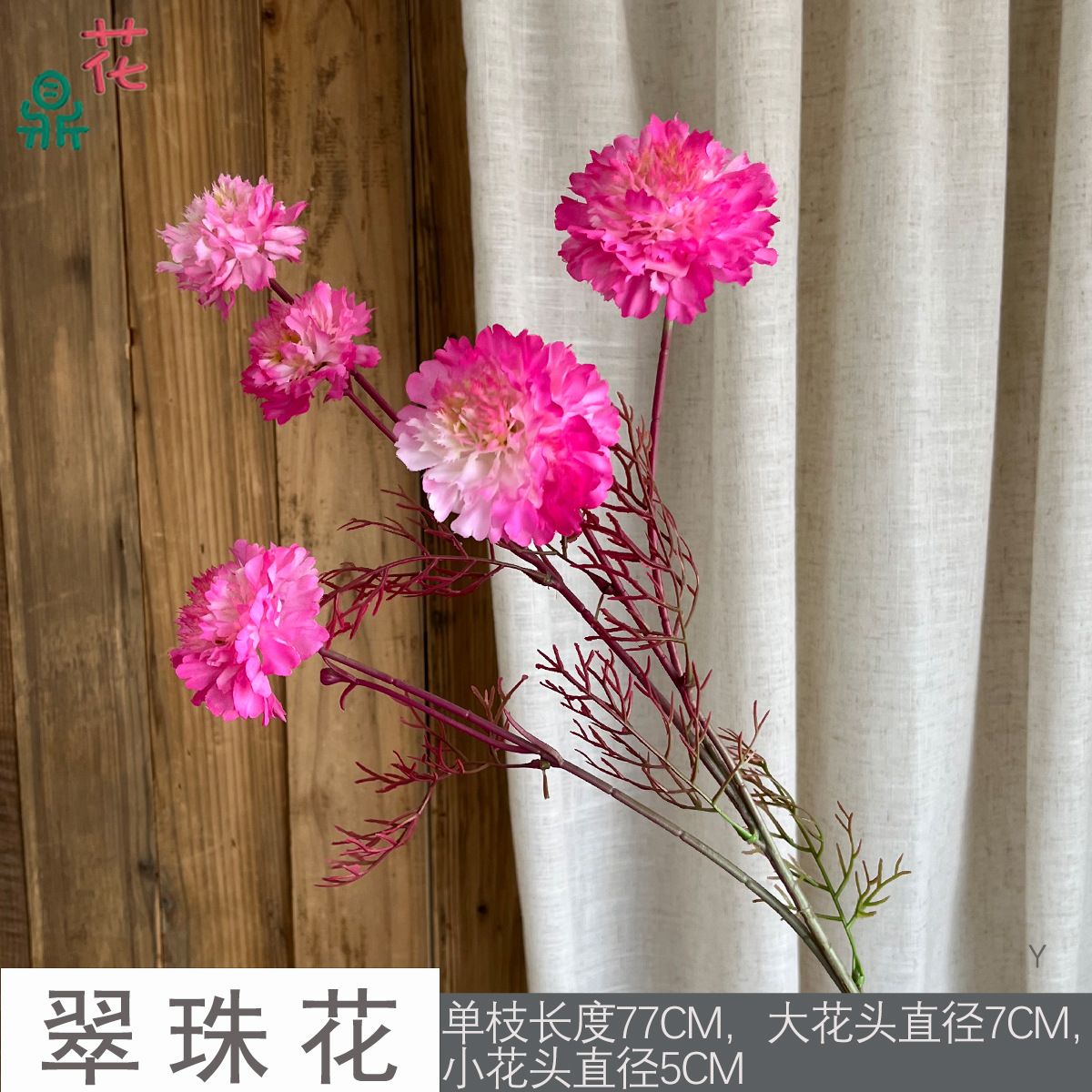 Cui Zhu Hua Y 로즈 레드