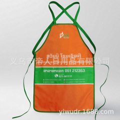 エプロンギフトはロゴ防水防油飲食エプロン作業服広告エプロンが腰を囲んでいる