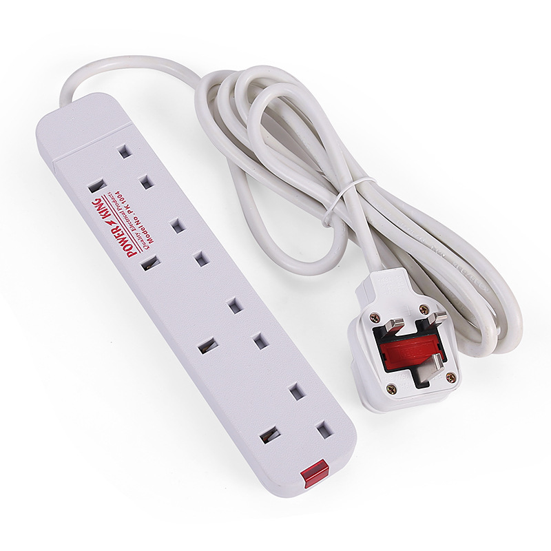 Cross-border British Standard Plug Multi-pocket Socket   Enchufe estándar británico enchufe de cable enchufe transfronterizo enchufe al por mayor