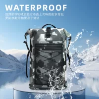 Новый ПВХ сетка водонепроницаемый рюкзак для отдыха на открытом воздухе водонепроницаемый мешок для похода