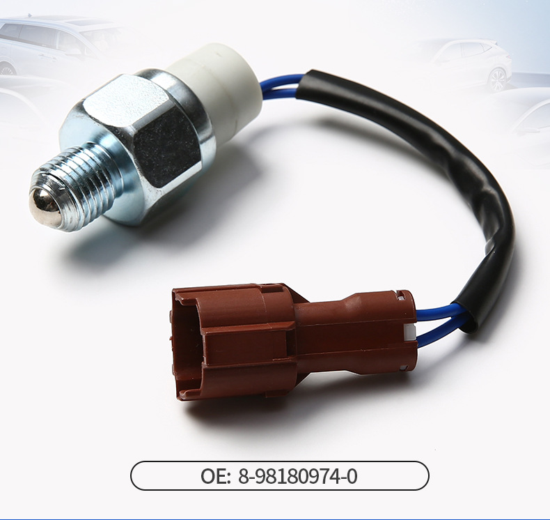 8-98180974-0 Is Suitable for Isuzu Reversing Light Switch, Foreign Trade Cross-Border Reversing Brake Switch