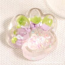 透明葡萄猫爪捏捏乐创意解压玩具可爱慢回弹烂泥奶油感减压神器