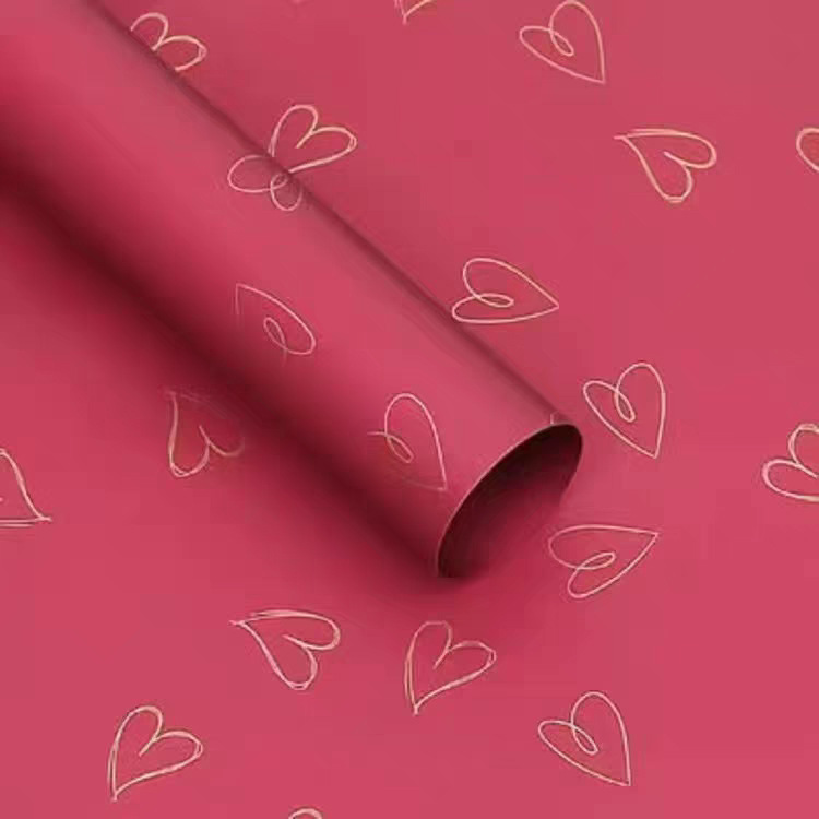 Lizhi Ran, amor impermeable, ramo, papel de embalaje, papel de embalaje, floristería, materiales de embalaje de flores