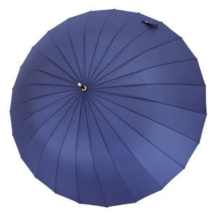 24 Bone Wind Resistant Double Person Sunny Umbrella Long Handle Golf Umbrella Sun Protection Umbrella Automatic Straight Handle Umbrella Advertising Umbrella Gift Umbrella