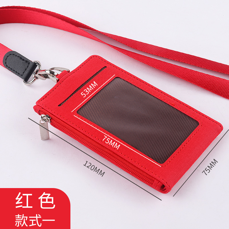 Jinbeisi tarjeta de trabajo cubierta de la tarjeta de identificación tarjeta de acceso al autobús del estudiante insignia Tarjeta de cordón CUBIERTA Cubierta de la tarjeta de fábrica