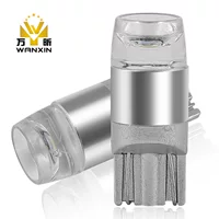 Трансграничный T10 3030 1SMD вогнутый индикатор ширины линзы Автомобильный светодиодный свет T10 Автомобильный свет W5W лампа для чтения