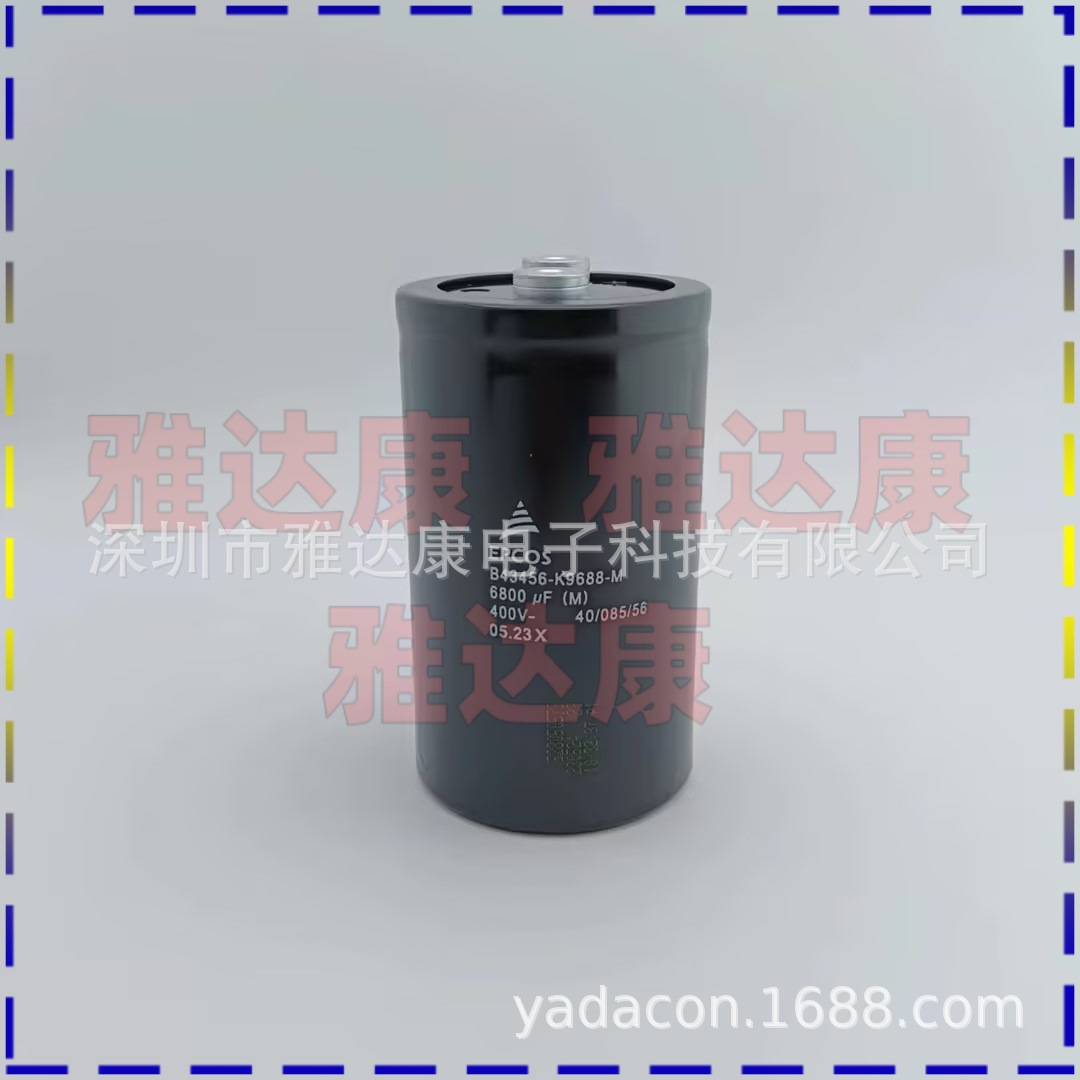 德国 EPCOS 400V 6800 B43456-K9688-M  中车专用 电解电容01