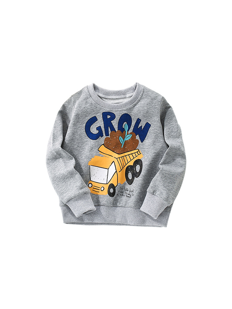 Suéter para niño malwee transfronterizo otoño e invierno nuevo estilo europeo y americano para niños pequeños y medianos, cuello redondo, manga larga, hermoso top para niños de moda