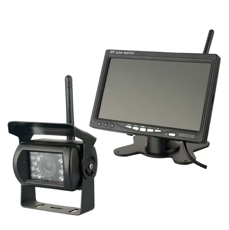 Maibale – Vehicle camera Desktop Monitor Wireless - 7-inch-desktop-wireless-backup-camera-cigarette-lighter