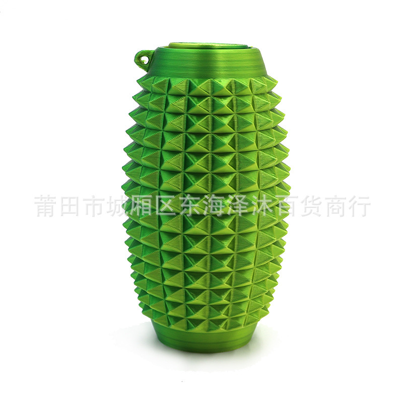 クロスボーダー 3D プリント Spiky Grippie Stim キーホルダーポータブル指先減圧マッサージキーホルダー|undefined