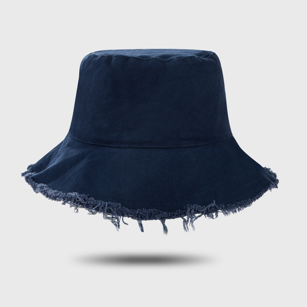 Nouveau Style Chapeau De Couleur Unie En Détresse Femme Automne Et Hiver Chapeau De Pêcheur Décontracté Tout-match display picture 6