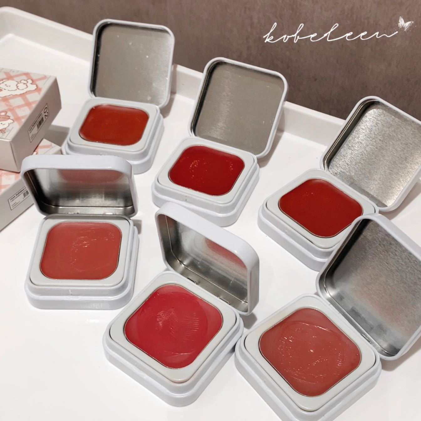 kobeleen multi-purpose lip and cheek cream, blush, eyeshadow, lip mud, soft mist, matte, light complexion, versatile, whitening and easily smudges women undefined