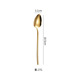 Golden-dessert spoon