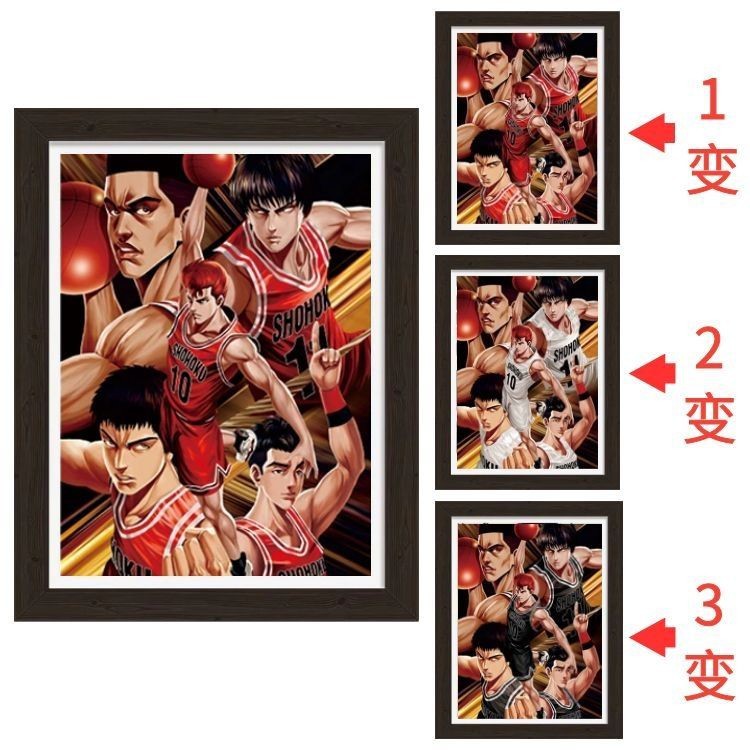 光栅画厂家 3D变图立体明星画 3d光栅生产印刷PET动漫光栅画批发