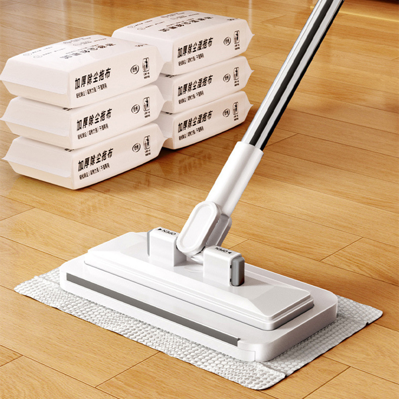 Face towel mop for home use, one-step cleaning, can hold cloth, specialized for cleaning, hands-free flat mop for lazy people