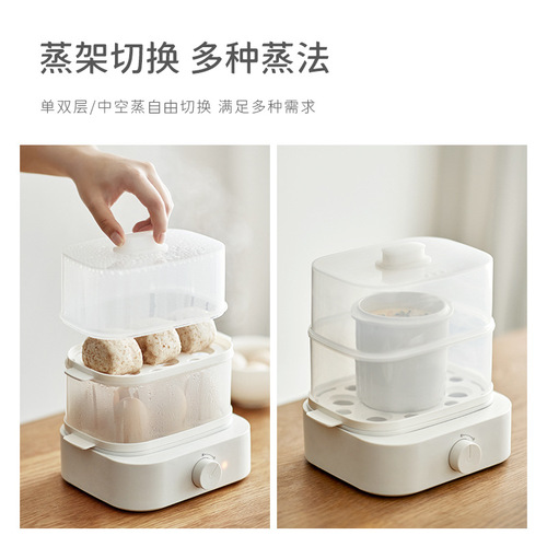 olayks Olayk egg cooker household steamed egg multi-function small mini double-layer breakfast machine duck egg dormitory