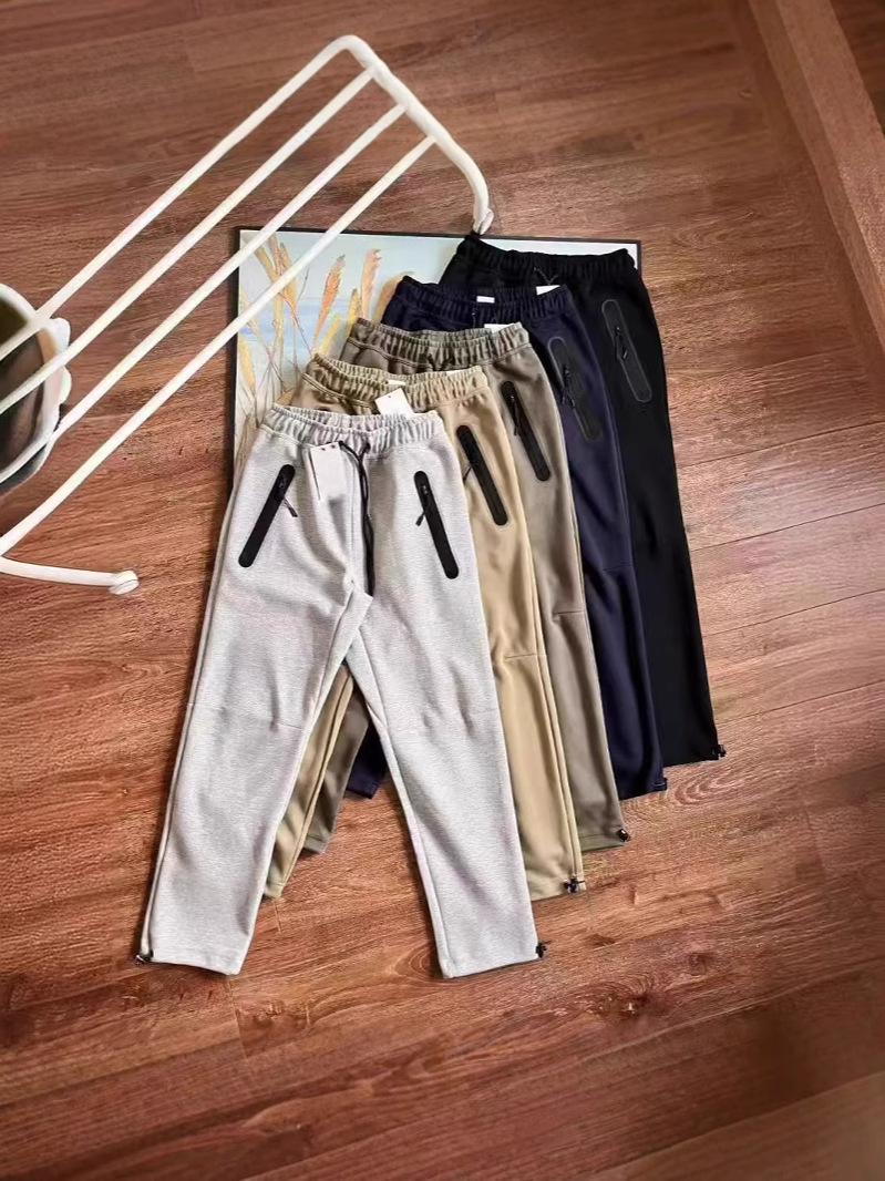2024 nuevos pantalones deportivos y casuales de punto de 5 colores 312
