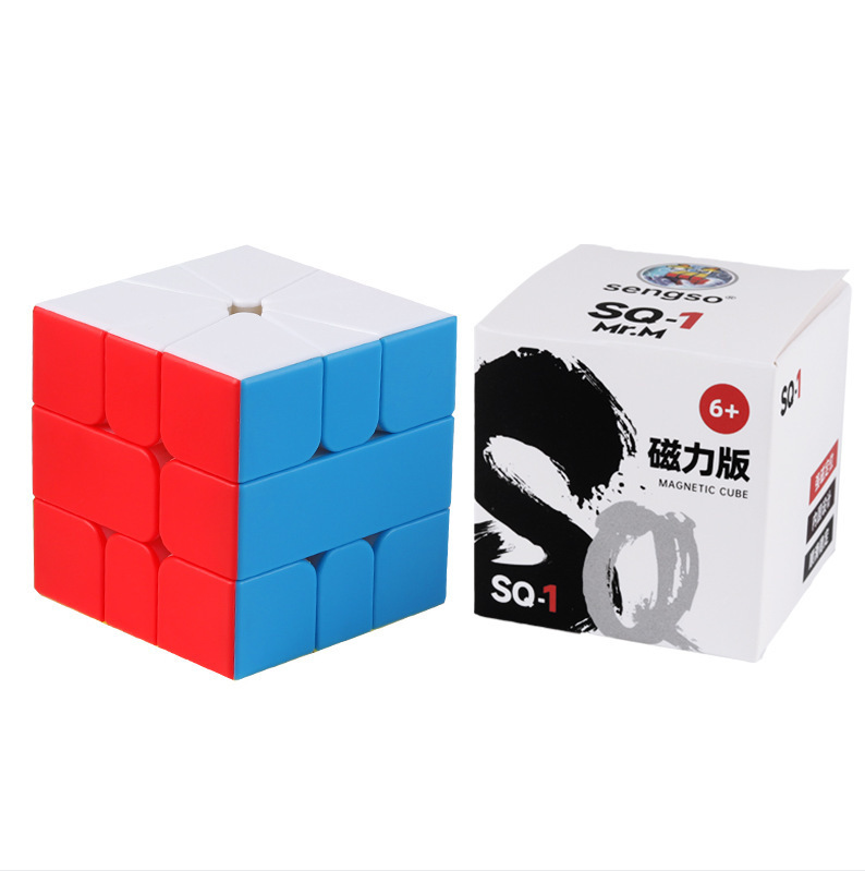 圣手SQ0実色ルービックキューブ無シール創意新品SQ1異形SQ2益智趣味玩具シリーズ製品|undefined