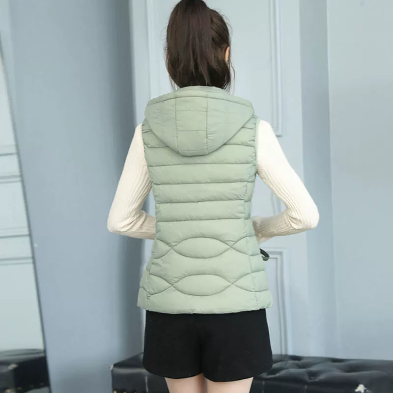 Легкий осенний жилет для отдыха, slim fit