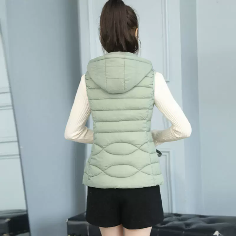 Легкий осенний жилет для отдыха, slim fit