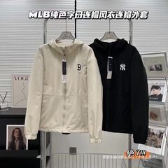 MLBヤンキース刺繍シャトル織り通気性防風コートジャケットカップルコート減齢小紅本