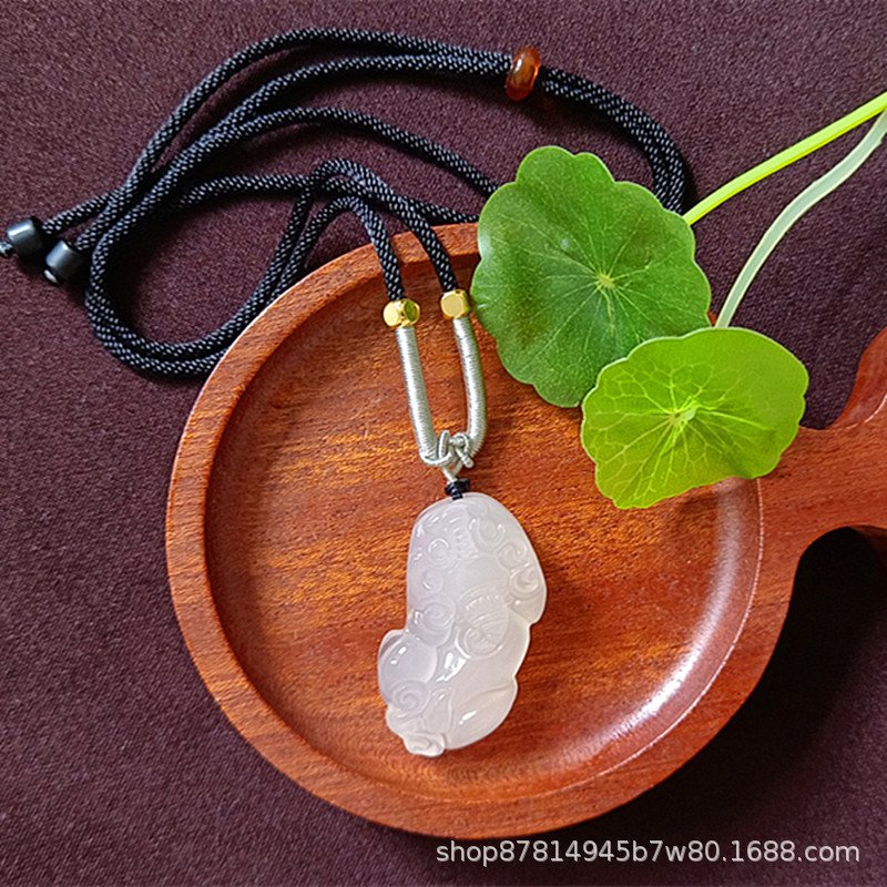 검은 밧줄로 큰 용감한 (36*21mm)