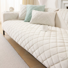 厂家直销源头简约毛绒冬季沙发垫客厅保暖保护沙发沙发巾