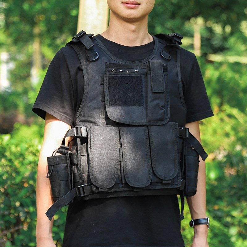 아마존 다기능 조합 조끼 MOLLE 개발 훈련 CS 위장 야외 전술 조끼