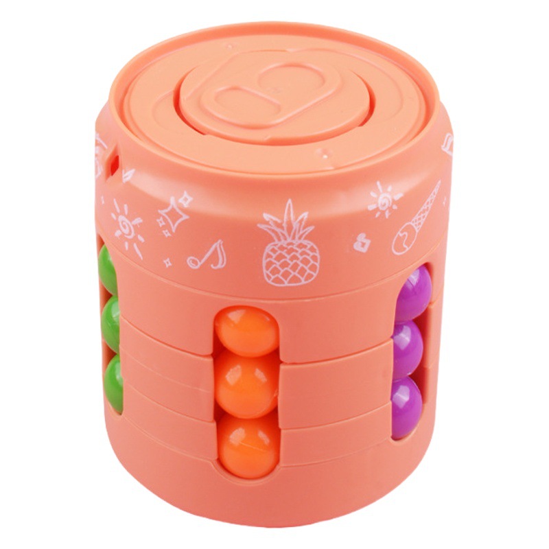 Tiktok popular desarrollo de inteligencia para niños artefacto de descompresión dedo giroscopio puede cubo juguete educativo