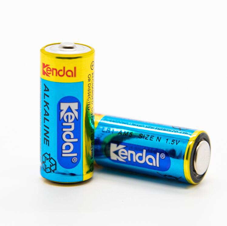 力王Kendal厂家供应8号碱性电池 N LR1 锌锰干电池1.5V干电池