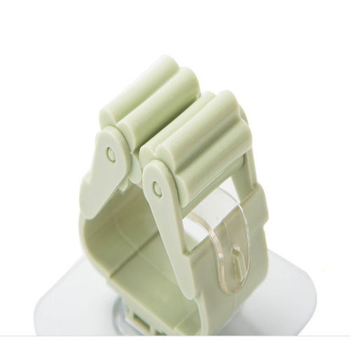 Powerful Dustpan Hook Bracket Frame Traceless Sticky Tape Wholesale Mop Hook Shelf No-Drill Wall Mounted Mop Holder Clip Fixer