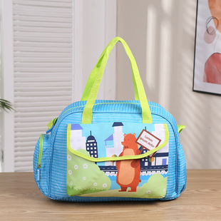 New mother and baby bag shoulder portable mummy bag shopping handbag portable large capacity outbound bag factory wholesale
