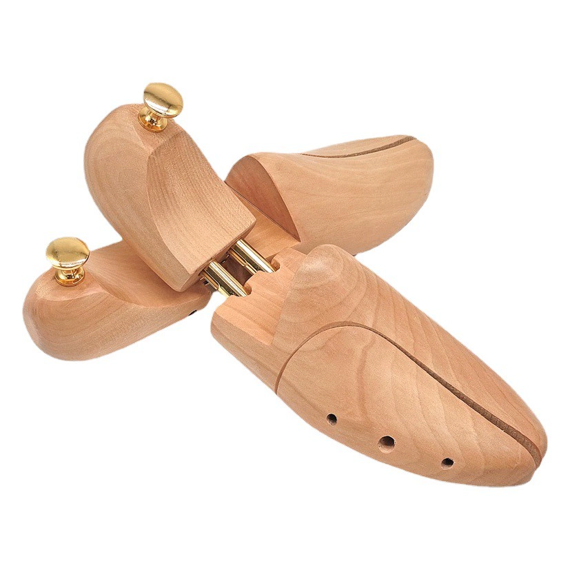 Подрамники для обуви из древесины лотоса, деревянные подрамники для обуви/деревянные цельнолитые носилки для обуви, формирование обуви, против морщин, недеформирующие бахилы, расширение обуви