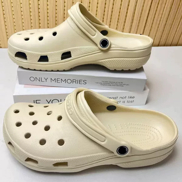 Cr Mingxin Kalo New Thick-Soled Summer Couple's Clogs, Height-Increasing, Non-Slip, Eva Soft Sole, Versatile and Comfortable
