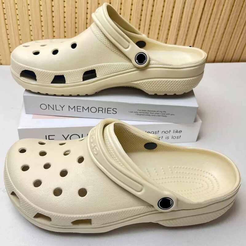 Cr Mingxin Kalo New Thick-Soled Summer Couple's Clogs, Height-Increasing, Non-Slip, Eva Soft Sole, Versatile and Comfortable