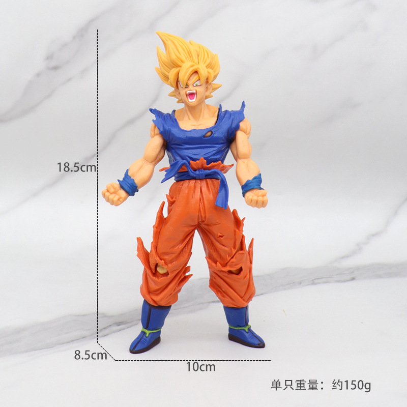 Dragon Ball Goku Hình Mẫu Siêu Saiyan Gogeta Vegito Trận Bị Hư Hại Truyện Tranh Hoạt Hình Búp Bê Ngoại Vi