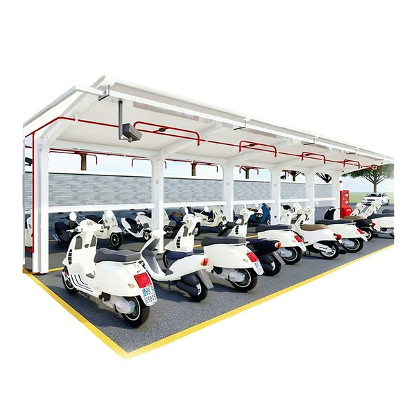 Electric bicycle shed fire extinguishing system Fire hydrant spray…