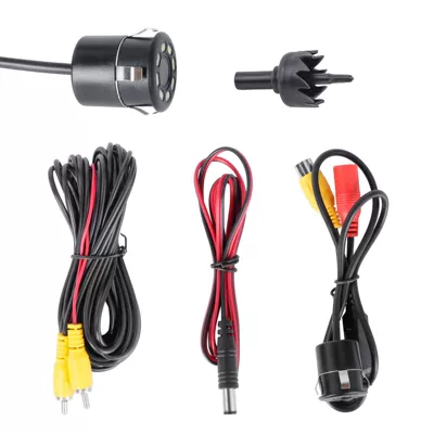 Reversing Car Camera, Vehicle camera - open-hole-with-light-full-set-in-bag
