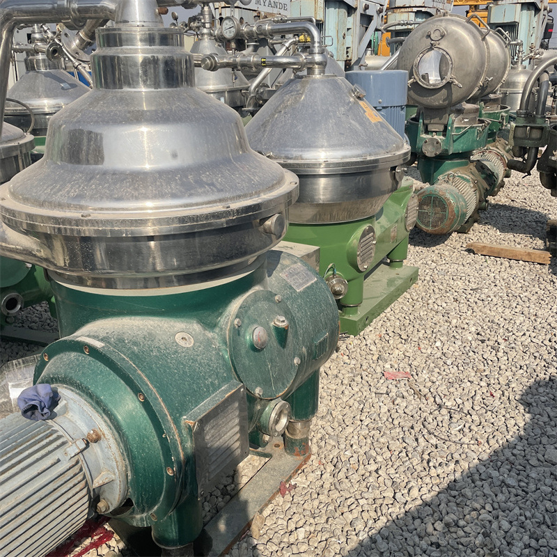 供应二手碟片离心机  不锈钢固液分离机  化工真空自动化分离机