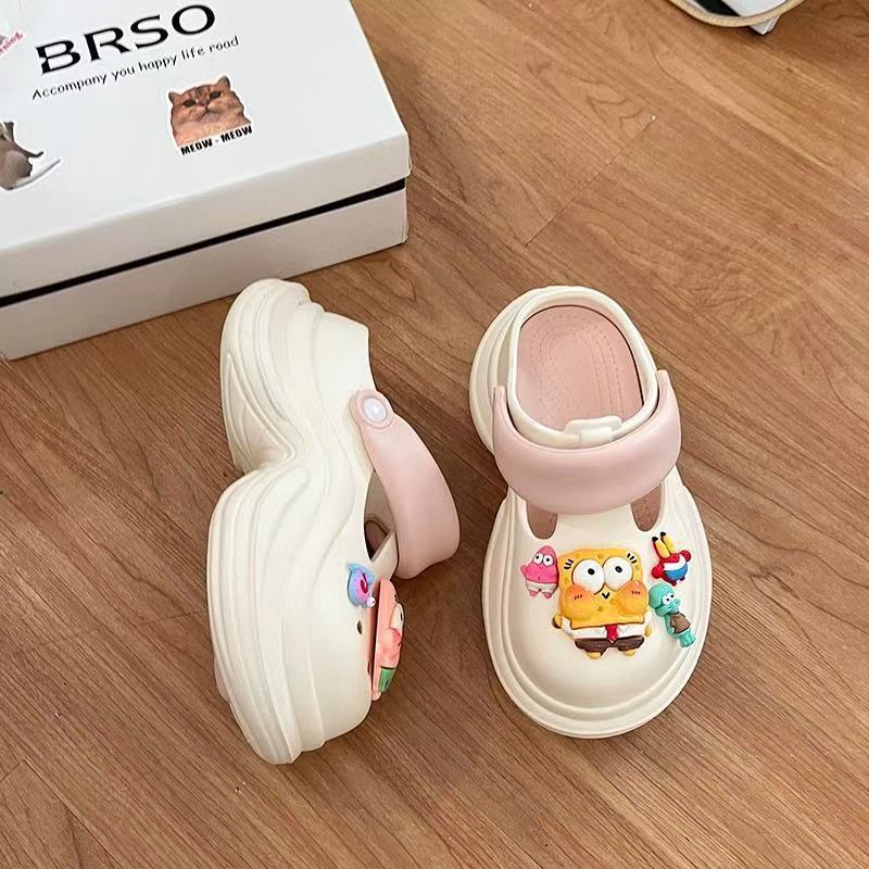 작은 허리 화이트 [플랫 스펀지]