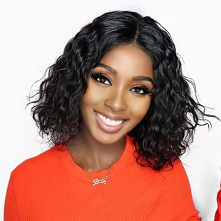 AliExpress New Wig Women's African Medium Small Curly Wigs Fluffy Short Hair High Temperature Silk Mechanism Headgear Wholesale