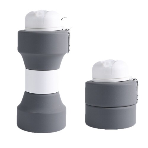 Food-grade foldable silicone cup, portable travel mouthwash cup, toothbrush cup, high-temperature resistant, easy to carry