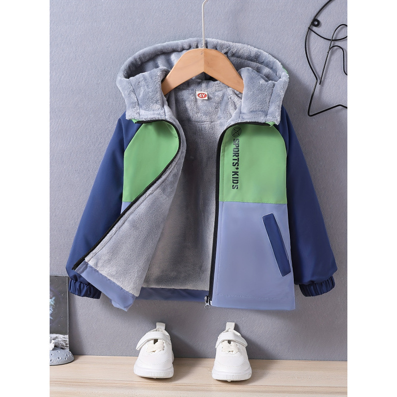 2026 Autumn and Winter Cross-Border Export New Windproof Jacket Polyester Fiber Long Sleeve Raglan Sleeves