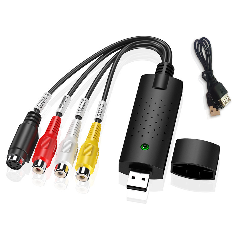 国境を越えたUSB2.0キャプチャーデバイス、AV信号画像ビデオ高画質キャプチャ、シングルチャンネルAVからUSBビデオキャプチャカードへ|undefined