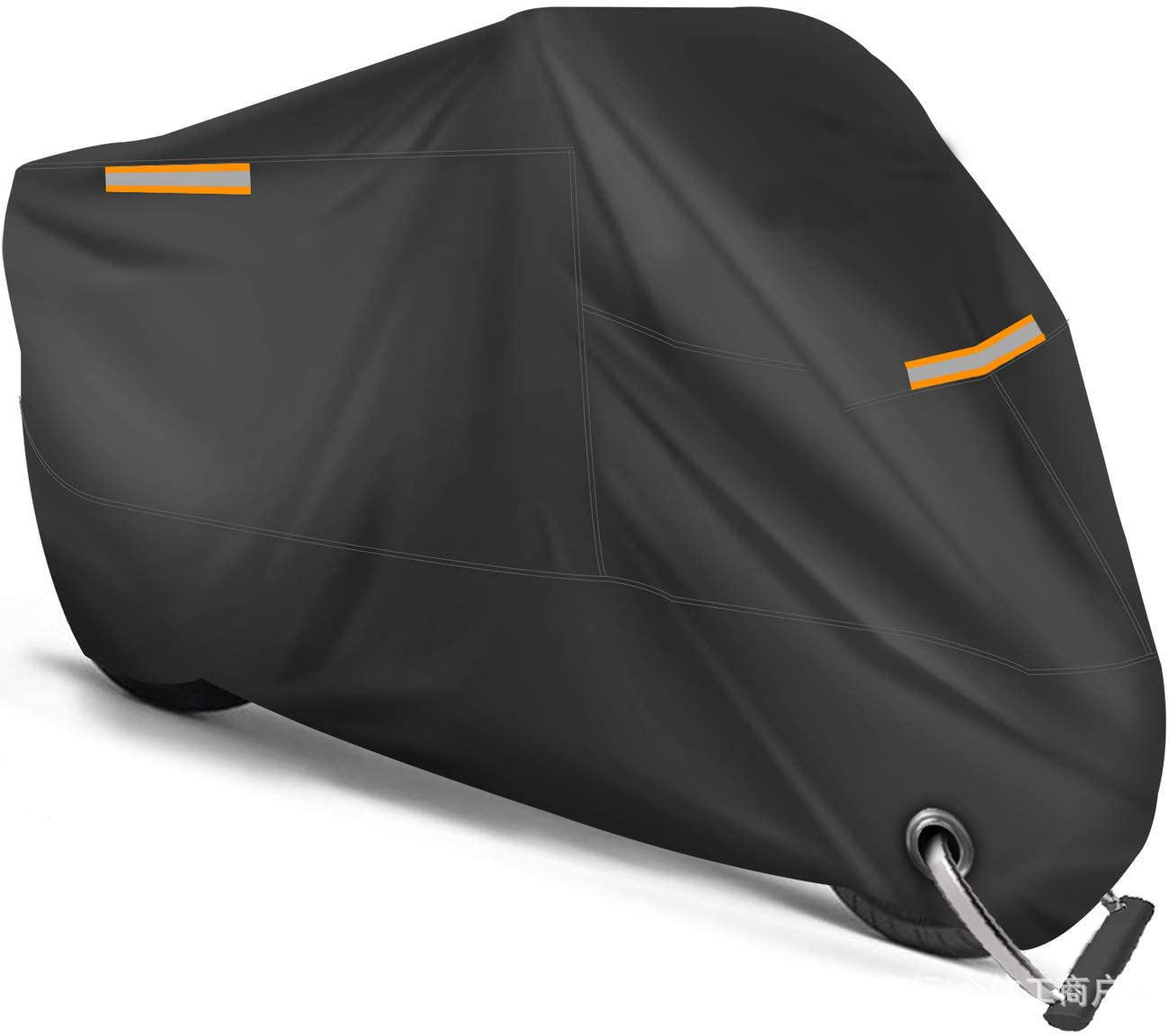 Motorcycle Covers in Stock for Wholesale 210D Outdoor Electric Mountain Bike Covers Sun Protection Waterproof Cross-Border