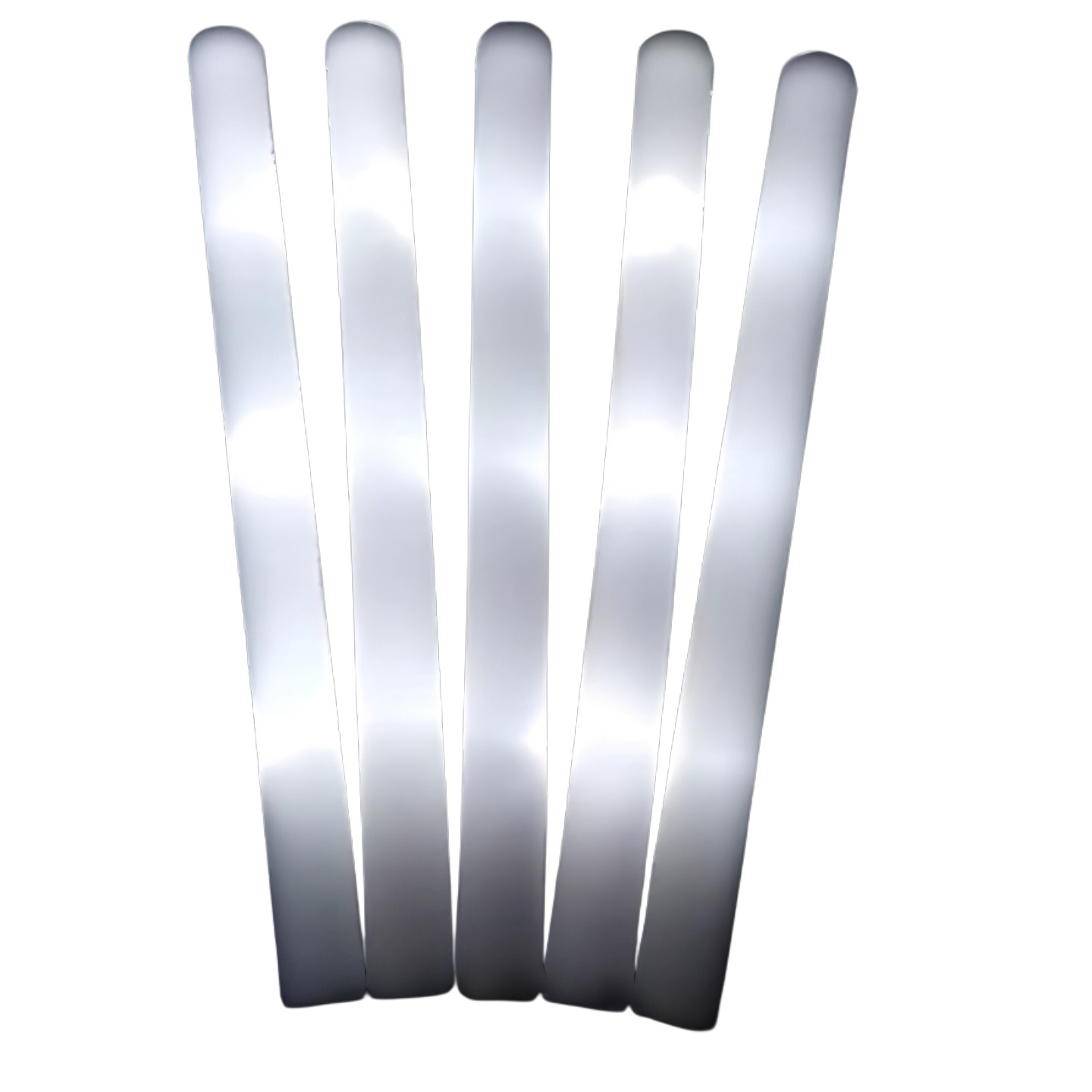 Coloridas esponjas transfronterizas varillas fluorescentes concierto varillas fluorescentes de apoyo festival de música impresión de logotipo varillas fluorescentes